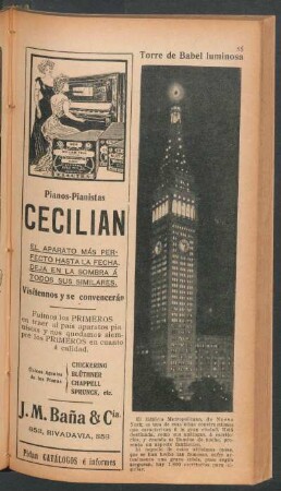 Torre de Babel luminosa - [Fotografía]