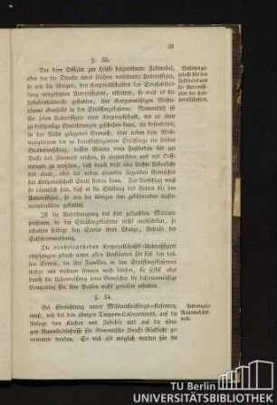 §. 54. Anderweite Raumbedürfnisse