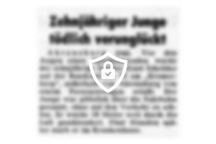 Zehnjähriger Junge tödlich verunglückt