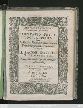 Disputatio Physiologica Prima