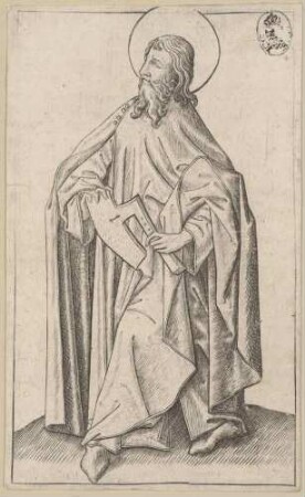 Der heilige Matthias (aus der Folge: Der Heiland und die zwölf Apostel stehend)