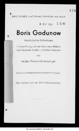 Boris Godunow
