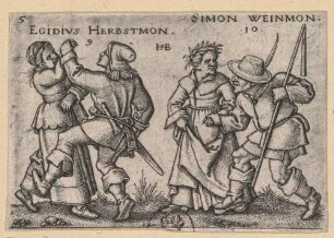 Herbstmonat und Weinmonat, aus der Folge: Das Bauernfest oder die zwölf Monate