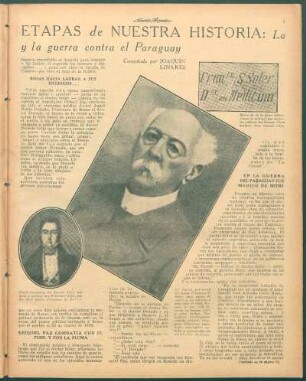 En la guerra del Paraguay fue médico de Mitre
