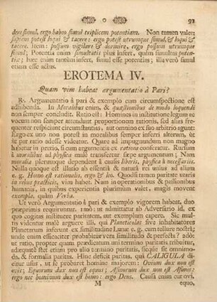 Erotema IV.