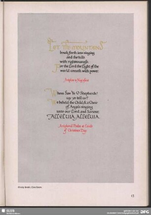 Seitengestaltung zu „ Antiphonal Psalm at Lauds of Christmas Day"