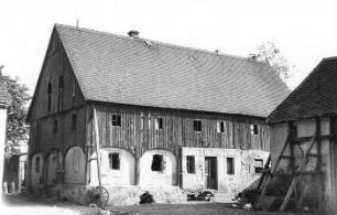 Schönau-Berzdorf auf dem Eigen-Berzdorf auf dem Eigen. Altes Haus auf dem Gut Nr. 39 zu dem die Windmühle gehörte