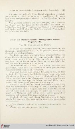 16: Ueber die stereoskopische Photographie kleiner Gegenstände