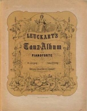 Leuckart's Tanz-Album : für Pianoforte, 11