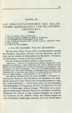 Kapitel III Die Erkenntnistheorie Des Dialektischen Materialismus Und Des Empiriokritizismus (Schluß)