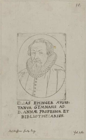 Bildnis des Elias Ehinger