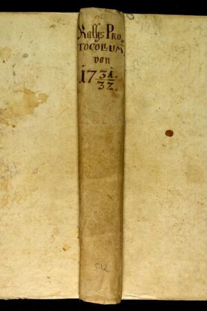 Ratsprotokolle, 1731 Aug. 28. - 1732 Aug. 26.