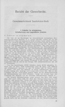 Berichte der Gewerberäte