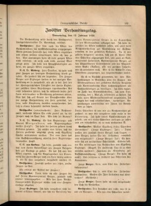 357-389, Zwölfter Verhandlungstag: 12.2.1920
