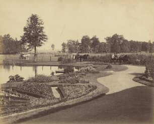 Nettelbeck - Partie im Park, vom Logierhause aus
