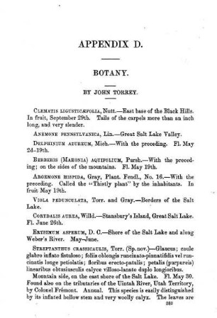 Botany.