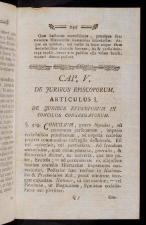 245-256, § 403 - 424