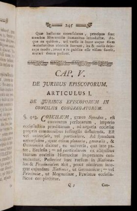 245-256, § 403 - 424