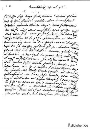6: Brief von Luise Gräfin Stolberg-Stolberg an Johann Wilhelm Ludwig Gleim