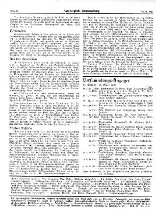Versammlungs-Anzeiger