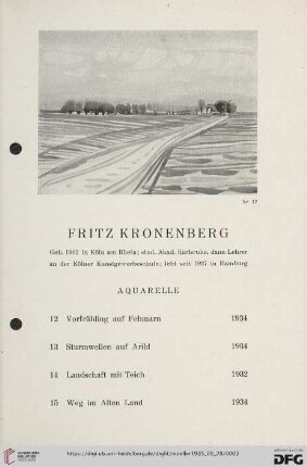 Fritz Kronenberg (Nr. 12-20)