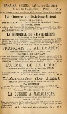 Garnier Freres, Libraires-Editeurs