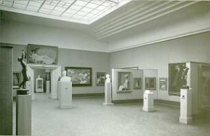 Billing, Hermann; Mannheim (Baden-Württemberg); Kunsthalle - Ausstellungsraum