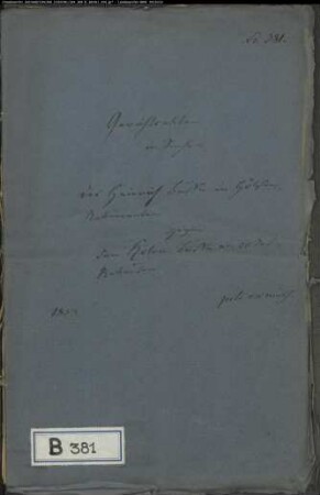Busse, Heinrich zu Hölsen gegen Kolon Busse zu Hölsen - Verlassen des elterlichen Hofs [Exmission]