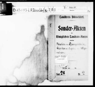 Bestandserhebung und Beschlagnahme von Bronzeglocken. Bd. 1