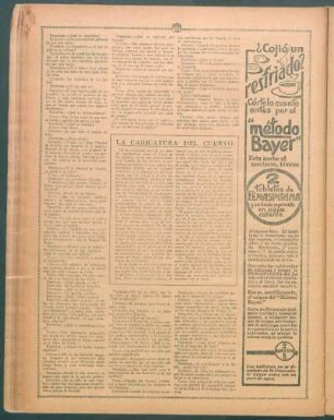 La caricatura del cuervo
