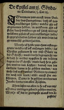 [Episteln und Evangelien.]