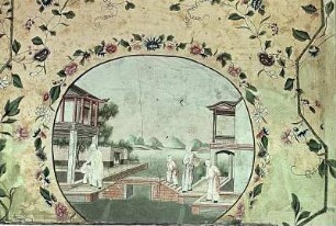 Tapetenbild mit chinesischer Alltagsszene
