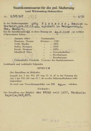 Fiederer, Otto