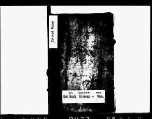 Gerichtshandels- und Konsensbuch