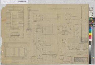 Lokdienstleitung am Lokschuppen 3 auf Paderborn Hbf: Einzelheiten von Tür und Fenster, M. 1:10 und M. 1:1 Hgl