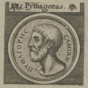 Bildnis des Pythagoras von Samos