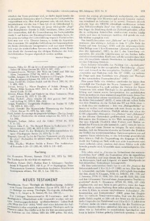 577-580 [Rezension] Conzelmann, Hans, Theologie als Schriftauslegung