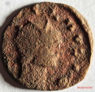 Römische Münze, Nominal Antoninian, Prägeherr unbekannt für Divus Claudius II. Gothicus, Prägeort nicht bestimmbar, Original