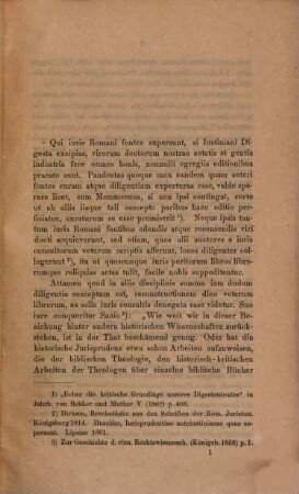 De Domitii Ulpiani institutionibus commentatio : Particula prima. Diss. inaug.