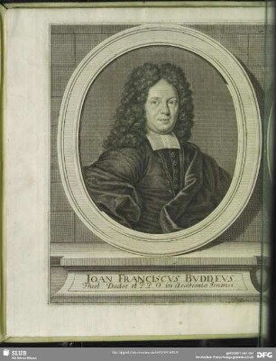 Ioan. Franciscus Buddeus ...
