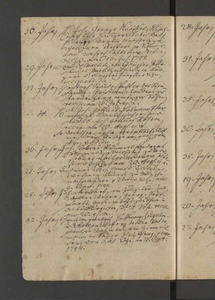 Bürgerbuch der Stadt Zeitz - 1701-1801