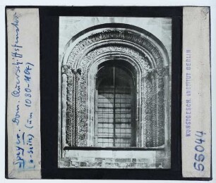Speyer, Dom : Außenansicht, Detail, Fenster am S-QH