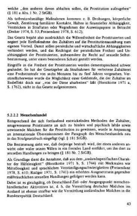 5.2.2.2 Menschenhandel