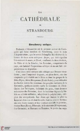 Strasbourg antique