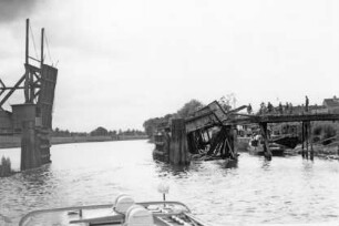 Beschädigung der Klappbrücke Heiligenstedten/Stör