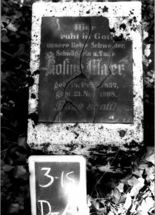 Grabstein D II A/3/15