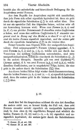 §. 57. Formen, welche sich selbst uneigentlich äquivalent sind