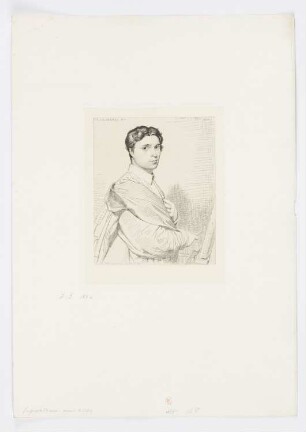 Bildnis Jean-Auguste-Dominique Ingres im Alter von 24 Jahren
