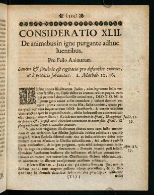 333-341, Consideratio XLII.