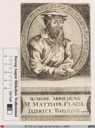 Bildnis Matthias Flacius Illyricus (eig. Vlacich)